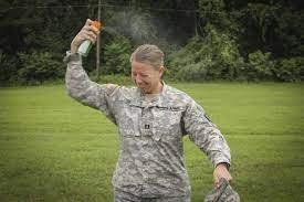 BUG TREATMENT FOR ARMED FORCES
